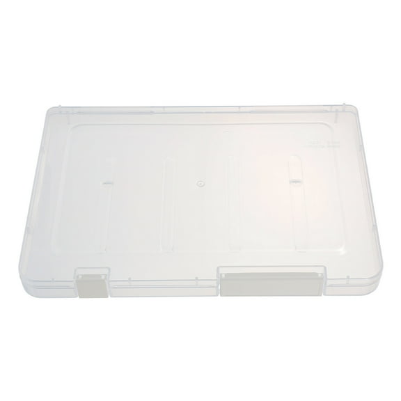 IMIKEYA Decorative File Storage Box 1Pack Dustproof Rectangular Practical Design for Study Room