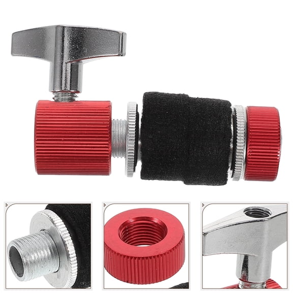 IMIKEYA Drum Cymbals Replacement Hi-Hat Clutch Metal Red Cymbal Control for Drum Kits 1Pcs