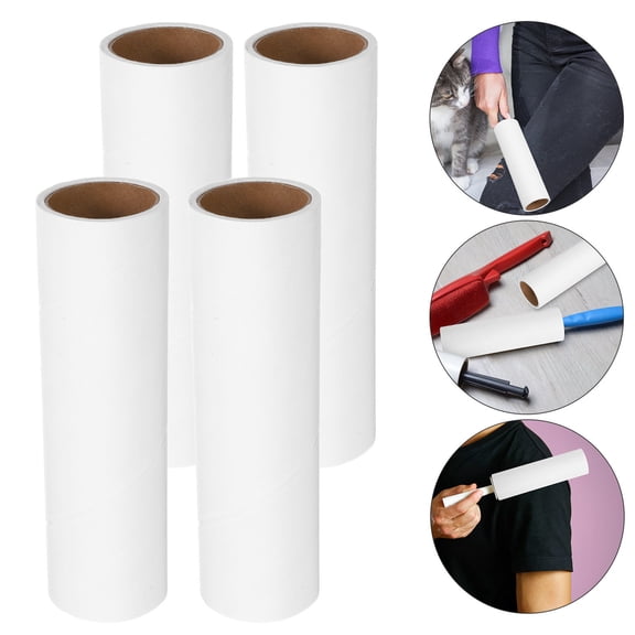 IMIKEYA Extra Adhesive Sticky Roller Refills Paper for Upholstery Bedding and Furniture Cleaning