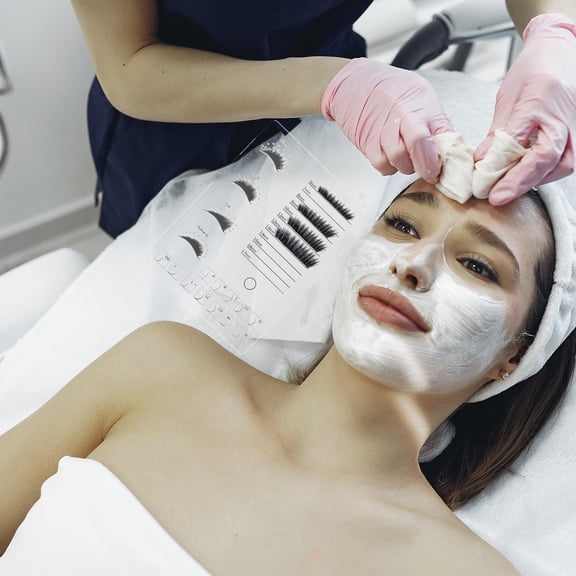 IMIKEYA 1Pc Clear Eyelash Display Board Lash Organizer for Personal and Salon Use