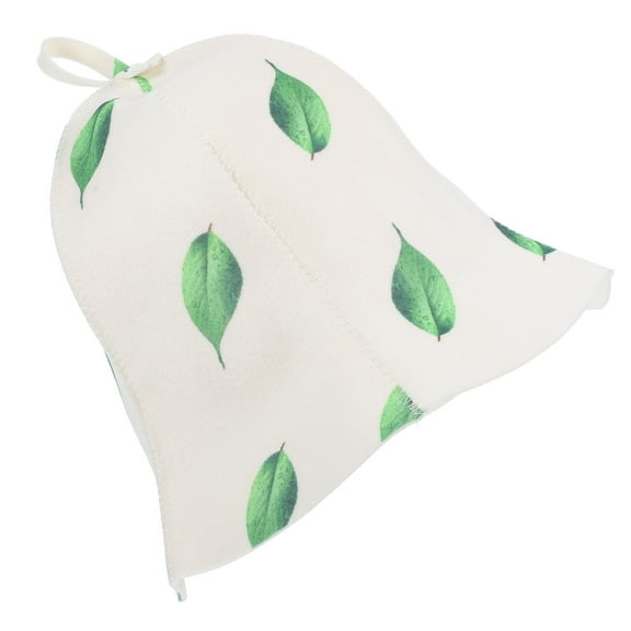 IMIKEYA Felt Sauna Hat for Men Protect Eyes and Head 1Set