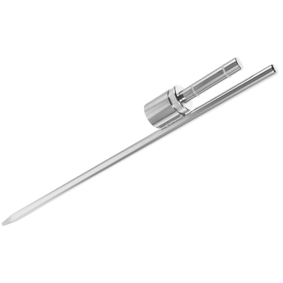 IMIKEYA Flagpole Ground Stake Stainless Steel Fixed Base with Rotating Sleeve Bearing for Stability
