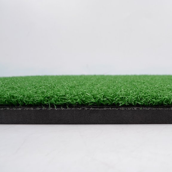IMIKEYA Golf Hitting Mat with Simulated Fairway and Rough Surfaces for Accurate Swing Practice