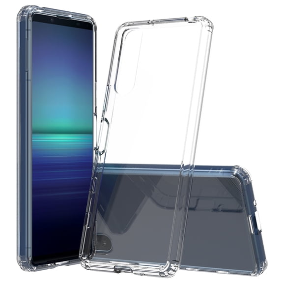 IMIKEYA Hard Transparent Acrylic Phone Shell for 5 Ii Smooth Surface Protective Case