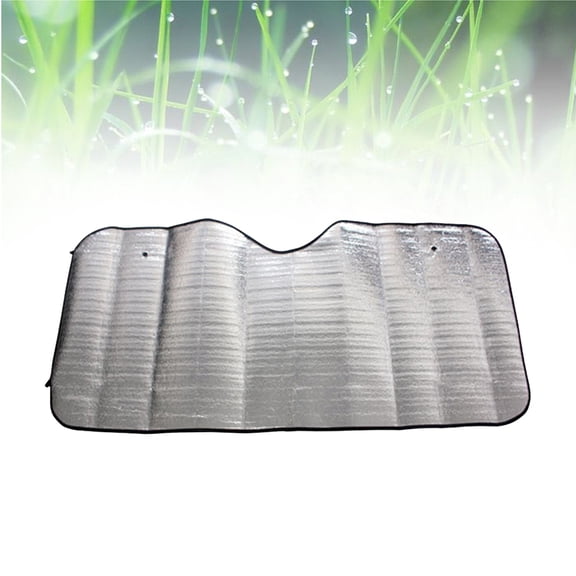 IMIKEYA Heat Reflective Windshield Sun Visor for Car - Easy to Install, Protects Interior from UV Rays and Heat