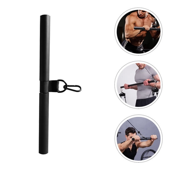 IMIKEYA Heavy Duty Fitness Straight Rod for Effective Biceps and Triceps Strength Workout