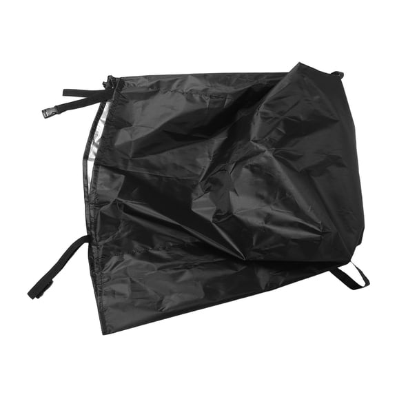 IMIKEYA Heavy Duty Popcorn Cart Cover Black 210D Waterproof Oxford Cloth Uv Resistant Protector