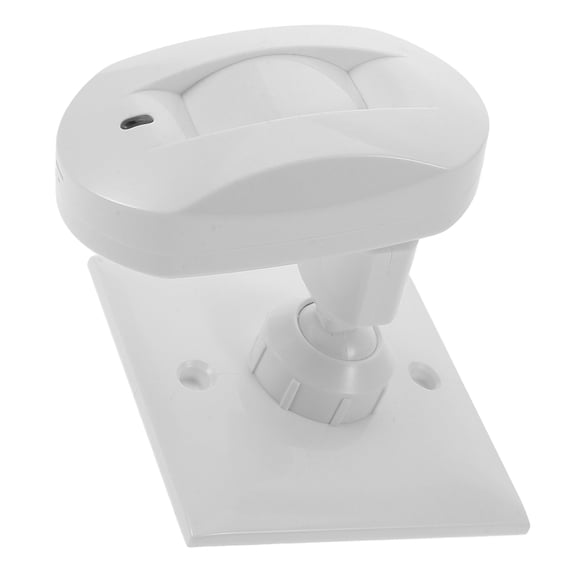 IMIKEYA Home Security Alarm System with Linkage, Compact White ABS Design, 1 Set for Enhanced