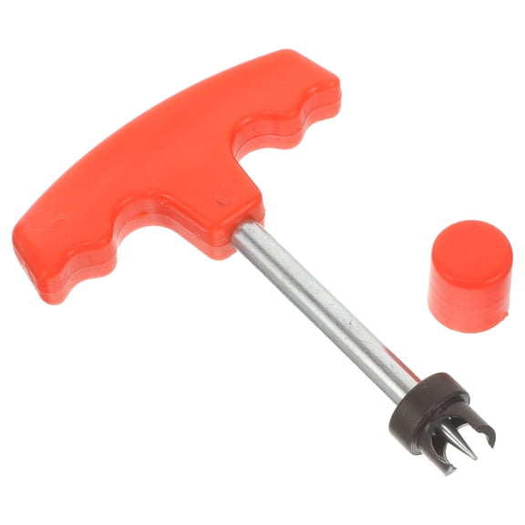 IMIKEYA Hose Hole Punch Tool Plastic Red 1Pack for Farmers