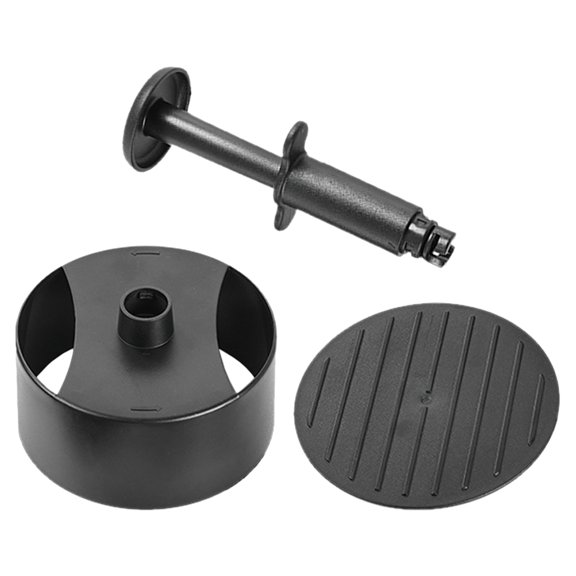 IMIKEYA Black ABS Plastic Nonstick Burger Press Mold for Kitchen Meat Patty Maker Tool