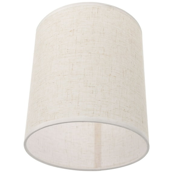 IMIKEYA Linen Lamp Shade Replacement for Table Lamp with Durable Beige Fabric