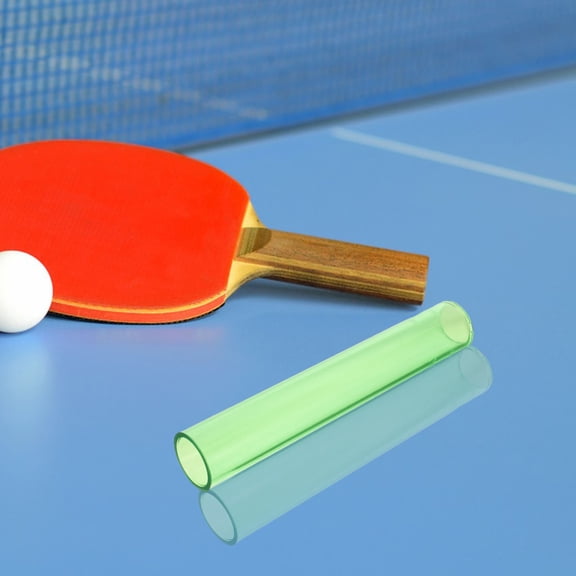IMIKEYA Lightweight Green Plastic Ping Pong Bat Roller for Rubber Installation and Durable Use