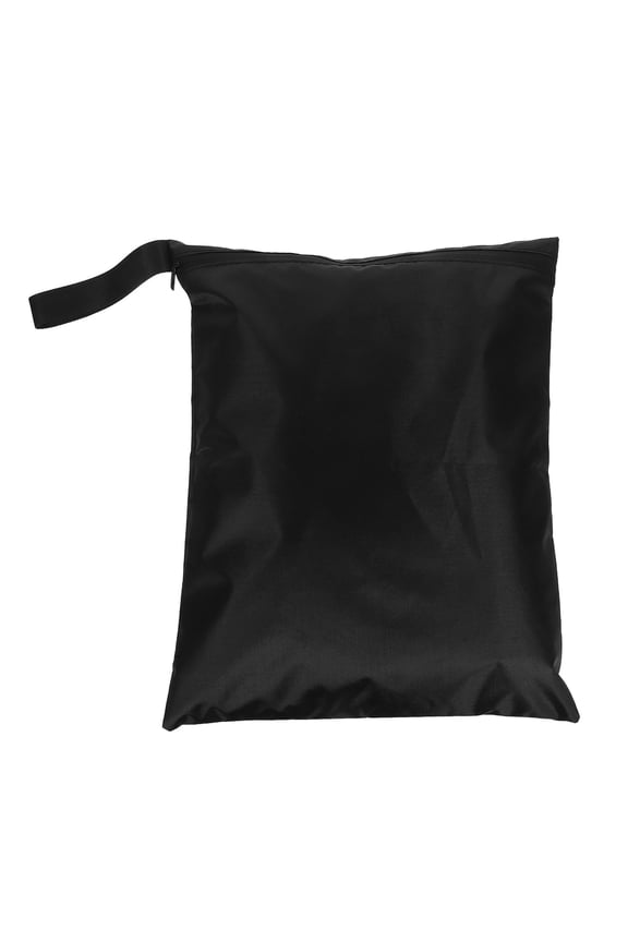 Portable Waterproof Storage Bag Black Multifunctional Dry Sack for Travel and Swimming