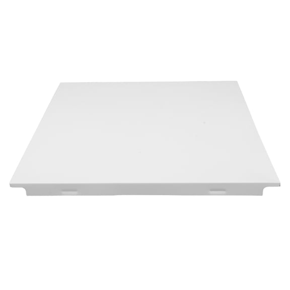 IMIKEYA Matte White Aluminum Ceiling Tiles for Interior Home Use in Kitchen Bathroom and Balcony
