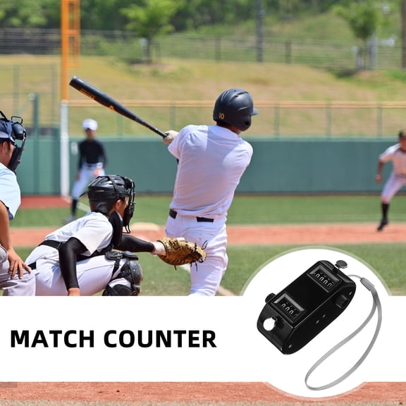 IMIKEYA Mechanical Dual Counting Black for Baseball Score and Event Tracking