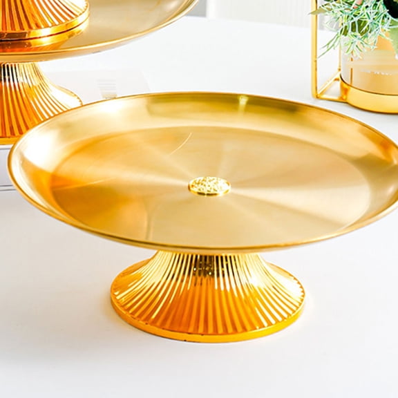 IMIKEYA Modern Footed Cake Stand, Elegant Dessert Display Pedestal for Cakes, , Fruits, Parties, Weddings, Home Decor