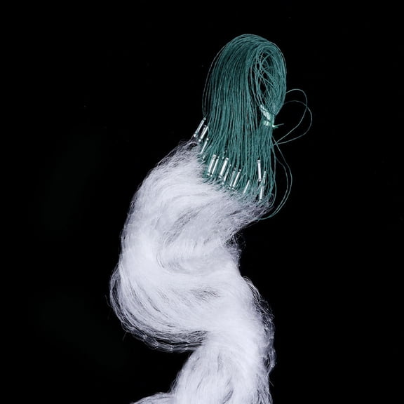 IMIKEYA Fish Fillnet Monofilament Green Gill Net with Floating Design