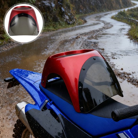 IMIKEYA Motorbike Headlight Fairing Cover with Durable Impact Resistant Material and Crystal Clear Visibility