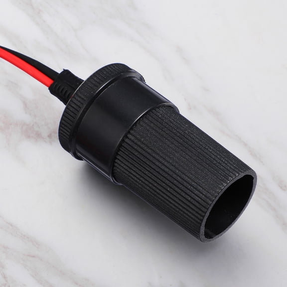 IMIKEYA Multi Color Vehicle Battery Terminal Clip with 12 Volt Dc Socket Adapter