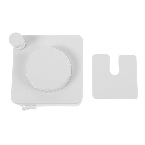 IMIKEYA Non Sagging Retractable Clothesline Wire with Easy Remove Adhesive for Indoor Laundry Use White