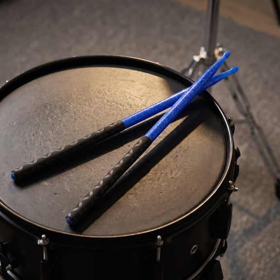 IMIKEYA Nylon Tip Drumsticks with Plastic Handle for Practice Sessions