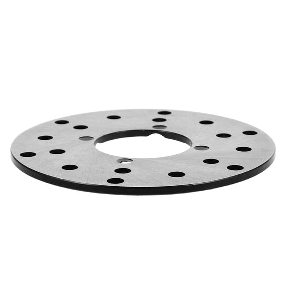 IMIKEYA Precision Machined Plated Silver Hydraulic Disc Brake Plate for Atv and Motorcycle Use