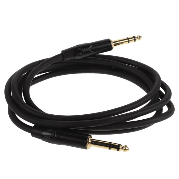 IMIKEYA Black Guitar Cable with Noise Reduction and Construction for Electric and Acoustic Guitars