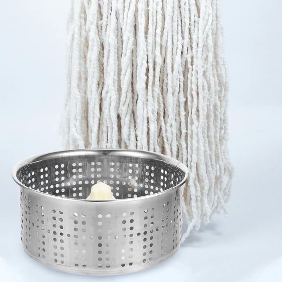 IMIKEYA Rectangular Bucket Mop Bucket Stainless Steel Effortless Cleaning For Hardwood Floors 1Set