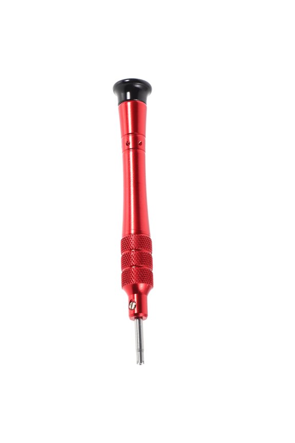 Red Watch Wrench Back Remover Tool with Versatile Use for Watch Band and Dial Adjustments