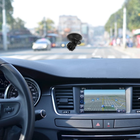 IMIKEYA Reliable Black Suction Cup Camera Holder for Windshield with Adjustable Ball Head Rotation