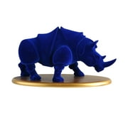 IMIKEYA Resin Blue Wildlife Animal Figurine for Home Office Decor