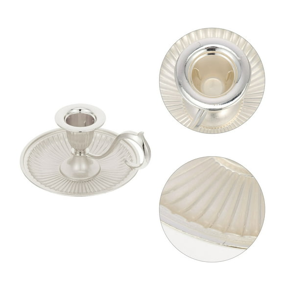 IMIKEYA Elegant Taper Candle Holder Zinc Alloy Decor for Home Imikeya