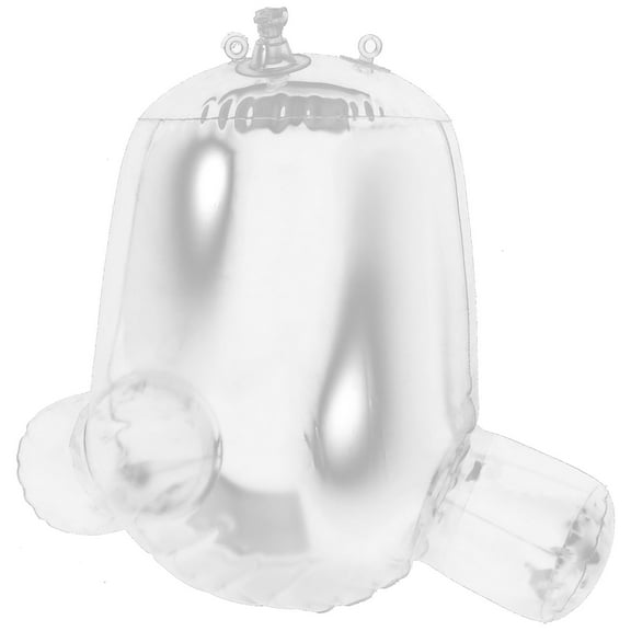 IMIKEYA Reusable Transparent Inflatable Mannequin Body for Home Diaper Display and Clothing Support