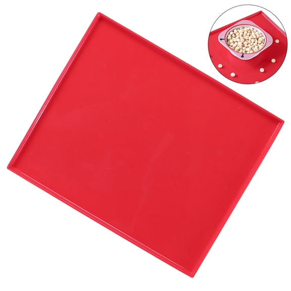 IMIKEYA Sushi Roll Maker Nonstick Baking Mat Food-Grade Silicone Pad for Kitchen Use Red 1Pcs