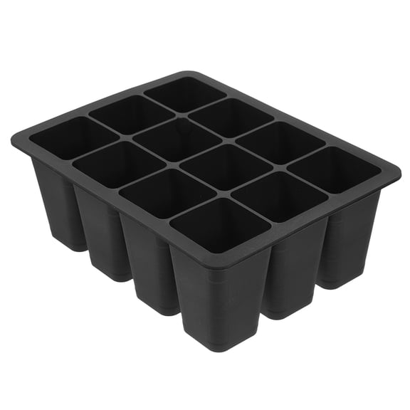 IMIKEYA Silicone Seed Starter Pots for Gardening with Lid Durable Window Propagator Tray for Vegetables