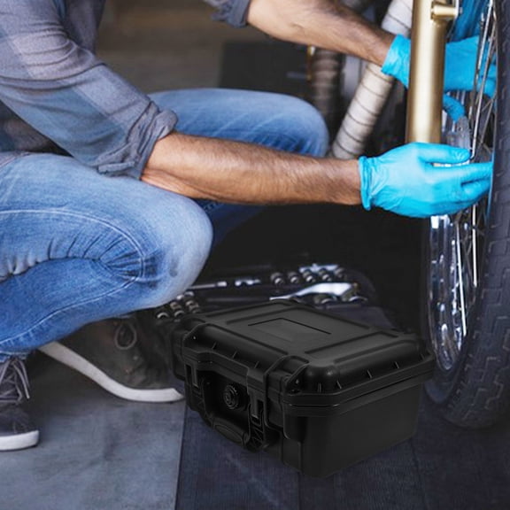 IMIKEYA Small Tool Box Portable Storage Box PP Plastic For Handheld Tools 1Set