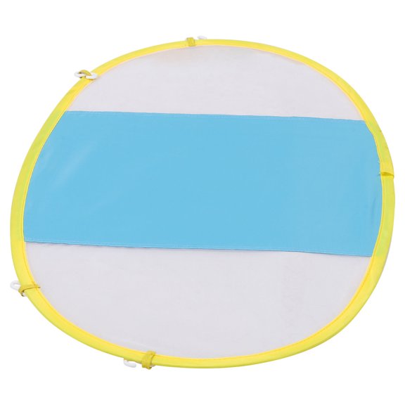 IMIKEYA Swim Ring Canopy Accessory Lightweight Foldable Sunshade Sky Blue Fabric Plastic for Hot Weather