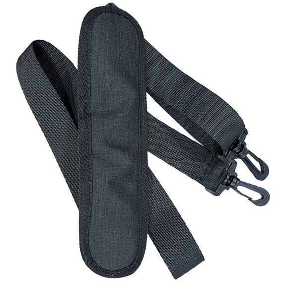 IMIKEYA Universal Black Backpack Strap Wide Comfortable Replacement Shoulder Strap for Bags