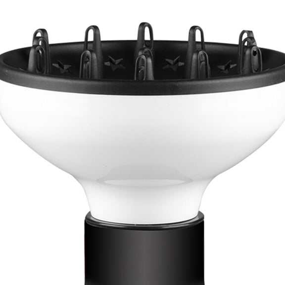 IMIKEYA White Hair Dryer Diffuser Attachment, Universal Styling Tool with Material for Salon and Home Use