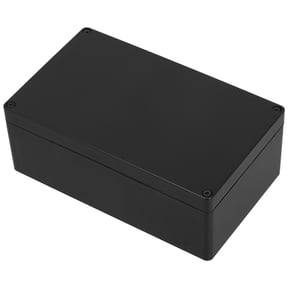 IMIKEYA Weatherproof Outdoor Electrical Box 1 Piece Black ABS Wall Mount for Electrical Device