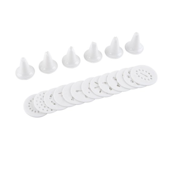 IMIKEYA White Biscuit Maker for Cake Decorating Comfortable Handle and Wear Resistant