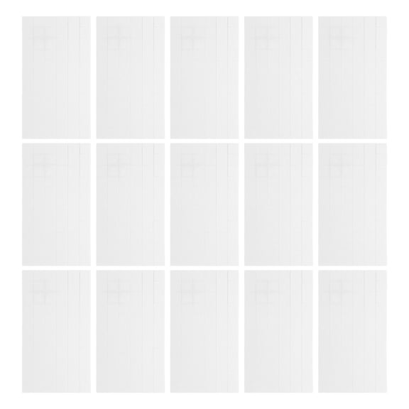 IMIKEYA White Double Sided Foam Tape Squares with Strong Adhesive for Craft Projects Photo Mounting