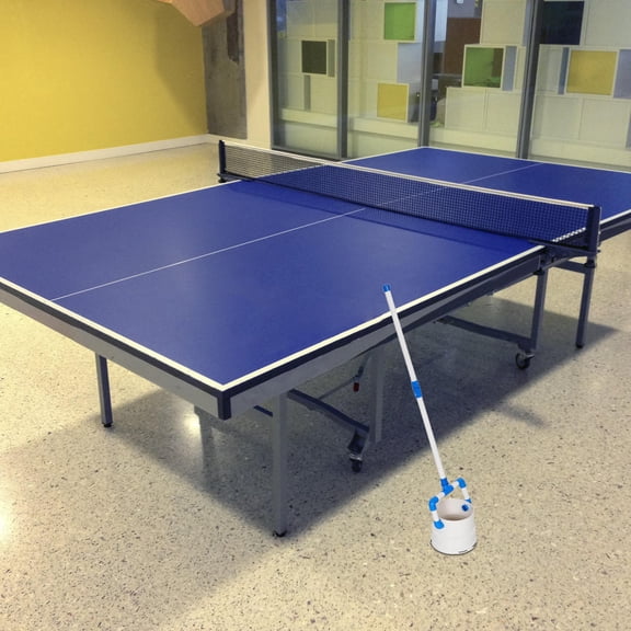IMIKEYA White Ping Pong Ball Picker Portable Retrieving Tool for Indoor and Outdoor Use
