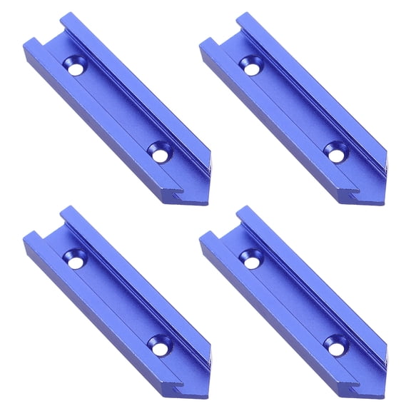 IMIKEYA Woodworking T Slot Clamp in Blue for Stable Fixation and Versatile Woodworking Use