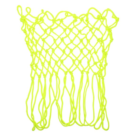 IMIKEYA Weather Resistant Yellow Basketball Net Outdoor Nylon Mesh Replacement
