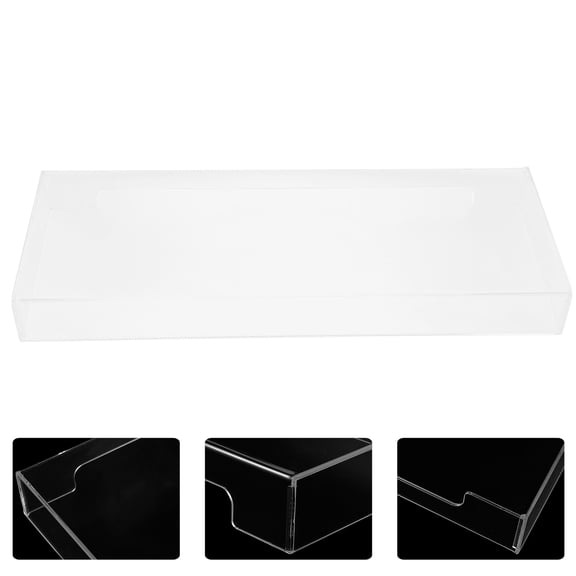 IMIKEYA Computer Keyboard Bag Acrylic Keyboard Protective Case 1Set Waterproof for Office Use