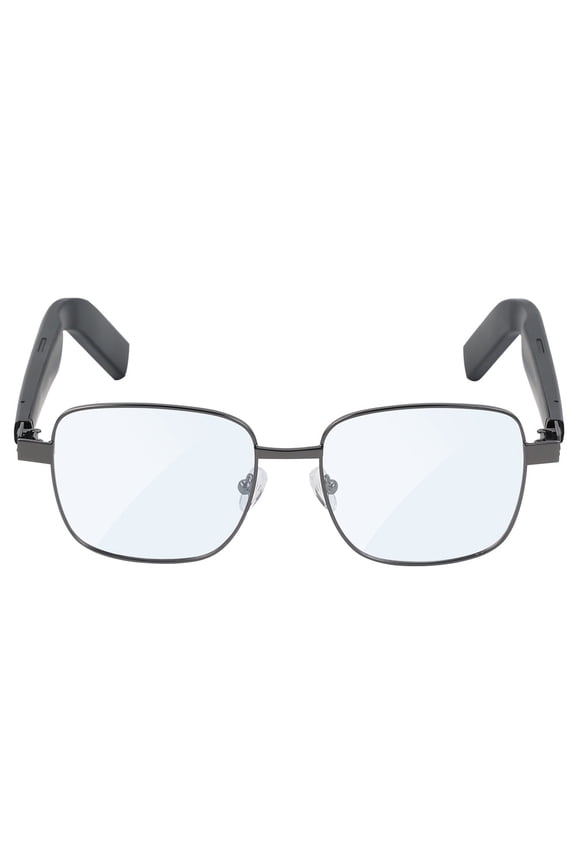 SG1 Smart Audio Glasses, Bluetooth Smart Eyewear w/ Open Sound Field, Touch Control, Call Noise Reduction, Ergonomic Fit - Black