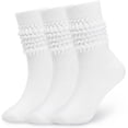 thumbnail image 1 of IMMEKEY 3 Pairs Slouch Socks for Women Size 9-11 Soft Extra Long Scrunch Knee High Boot Socks, 1 of 12
