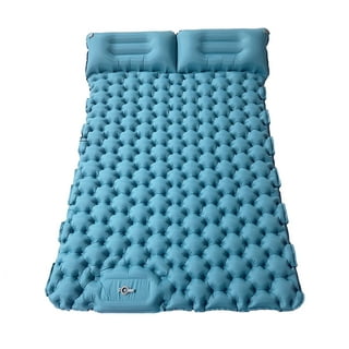 YOUKADA Sleeping-Pad Foam Self-Inflating Camping-Mat for Backpacking  Sleeping Pad Double Sleeping Mat Camping Pad 2 Person Camping Mattress with  Pillow for Hiking Camping Gear Navy, Large MSRP $109.99 Auction