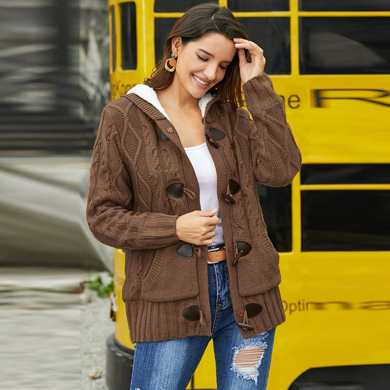 Faux store sherpa cardigan